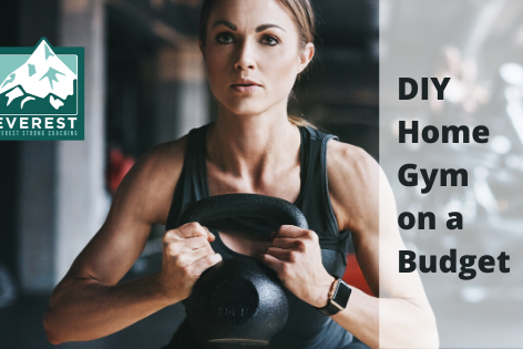kettlebells home workout DIY HOME GYM ON A BUDGET