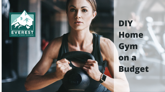 kettlebells home workout DIY HOME GYM ON A BUDGET
