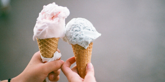 Eating Ice Cream Blog Cover IN PURSUIT OF HAPPINESS