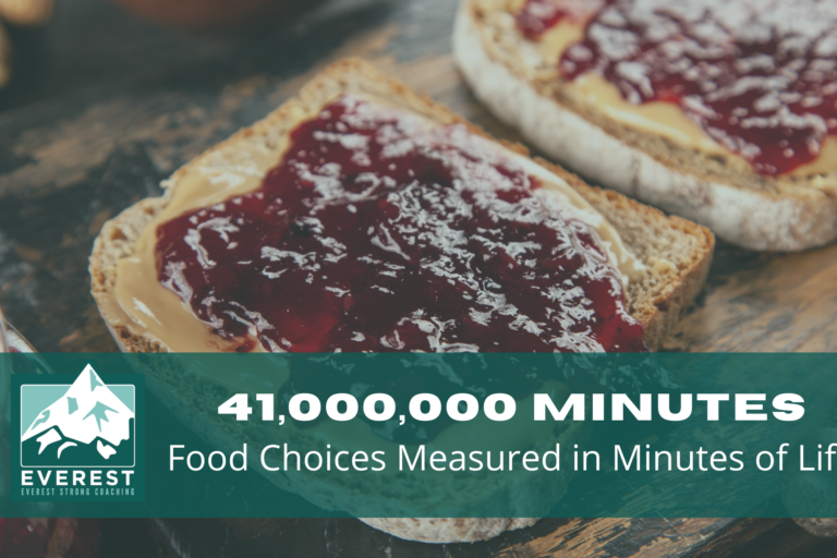Everest Food choices in minutes of life Everest Strong Coaching Food in Minutes of Life