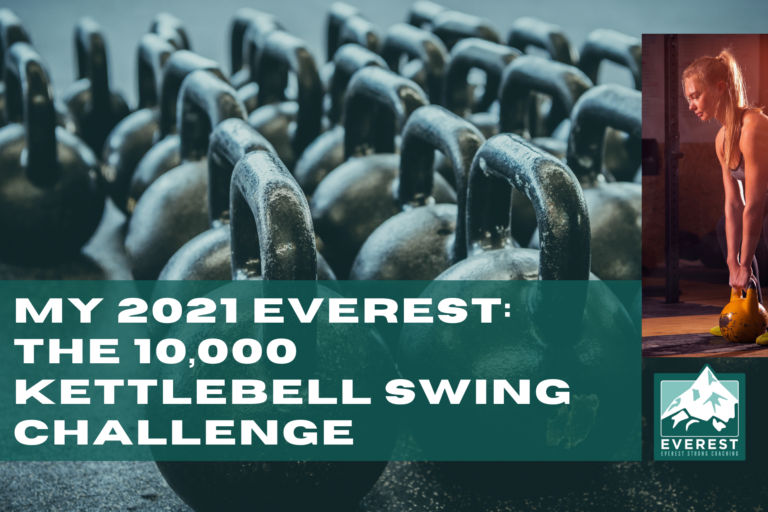 Everest Strong Coaching Invest in Yourself (1) My 2021 Everest - The 10,000 Kettlebell Swing Challenge