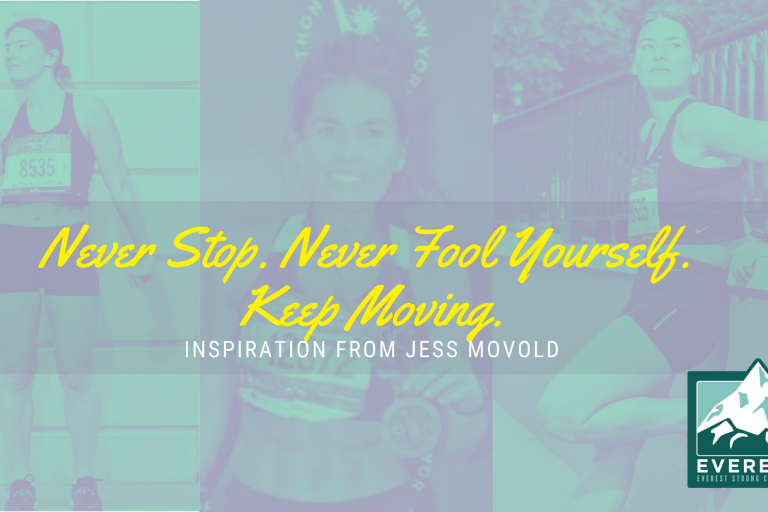 Jess Movold Blog and FB NEVER STOP. NEVER FOOL YOURSELF. KEEP MOVING.